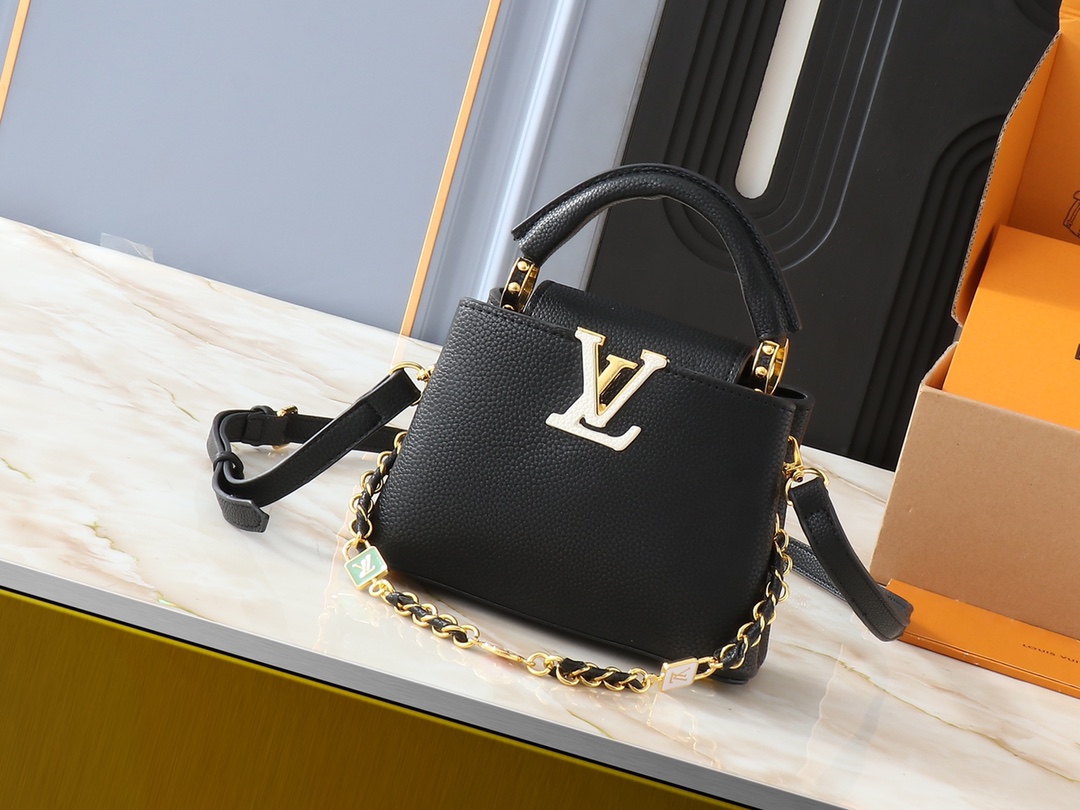 Louis Vuitton LV Classic Handbag Monogram Empreinte Model M27034 Embossed Logo Elegant Look Fashion Accessory